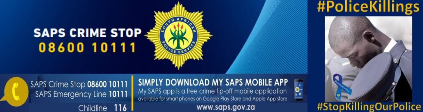 Maximum police resources be deployed to find and arrest the suspects responsible for the brutal killing of two police officers in the Eastern Cape
