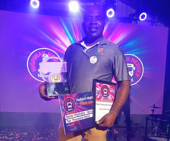 Oscar Mashaba | Fleet Manager Award winner Building a safety-first culture in commuter transport