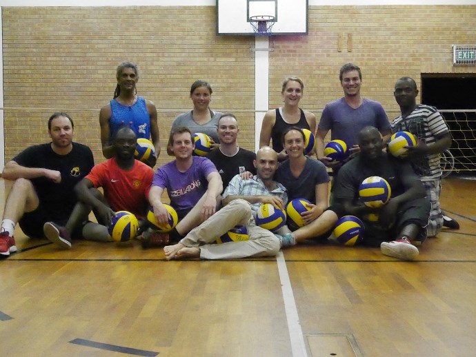 South Africa club players in Cape Town