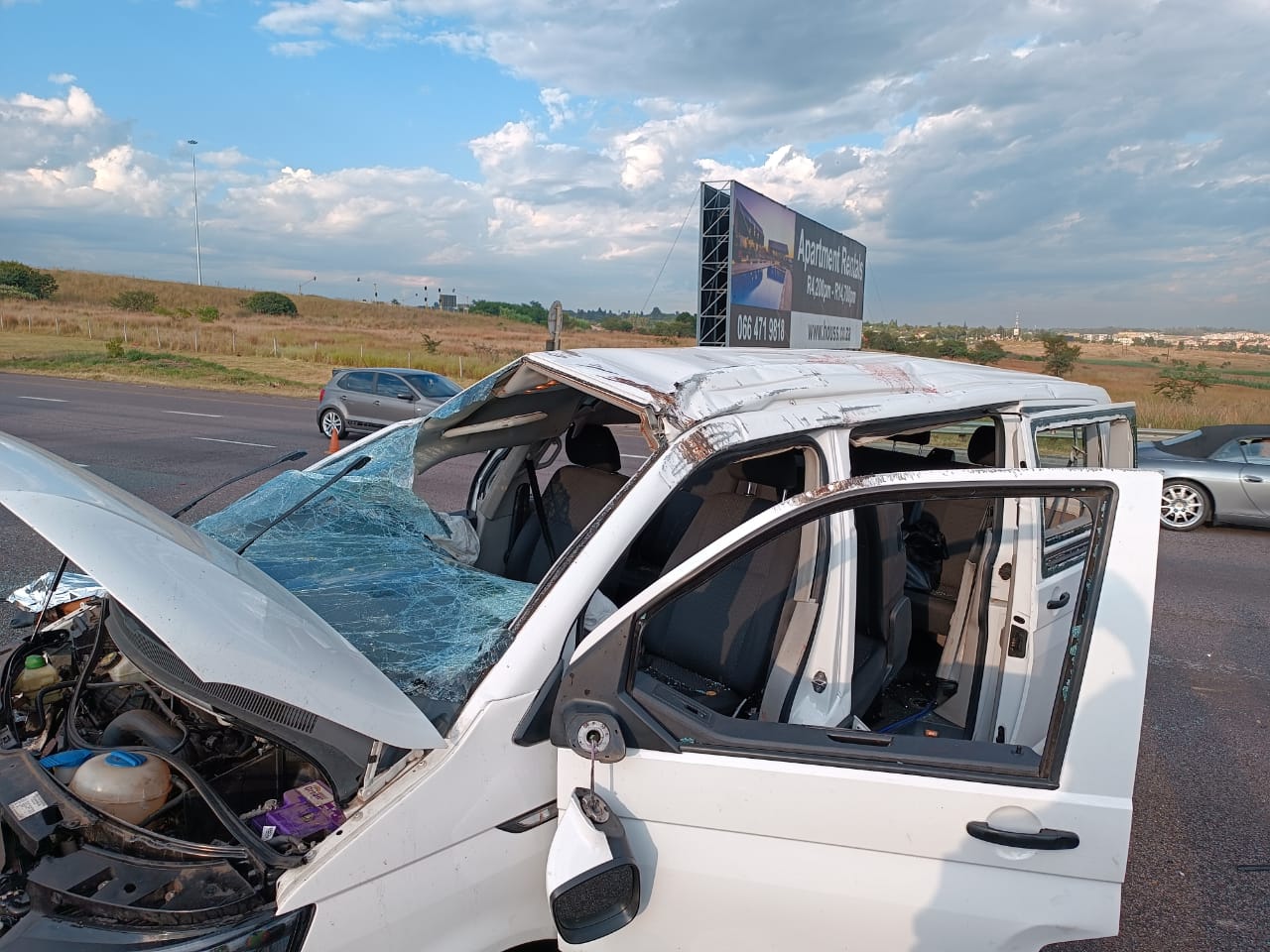 Gauteng: Three dead, six injured in N1 roll-over