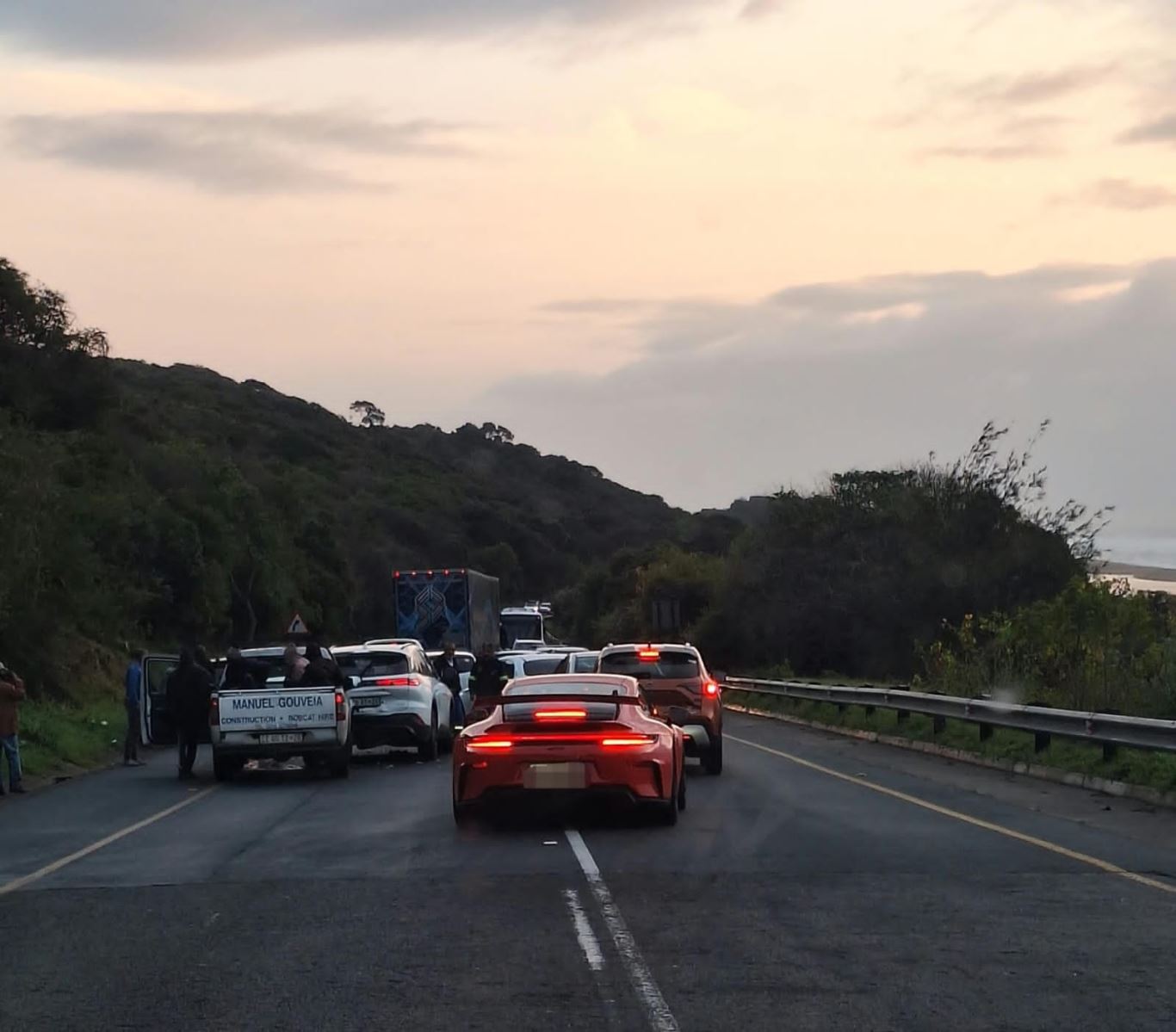 Road Crash on the M4 Northbound after Umhlanga - Arrive Alive
