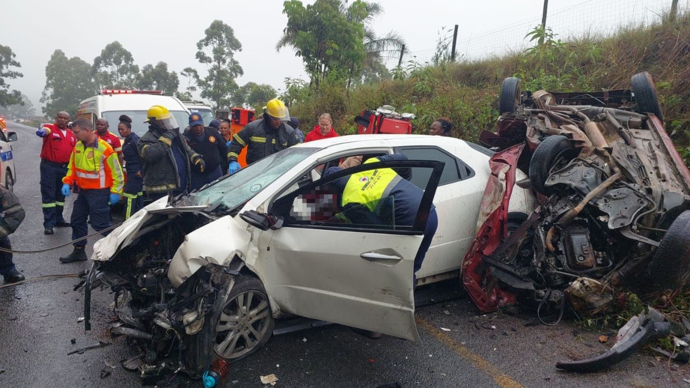 Fatal collision on Caluza Road in PMB