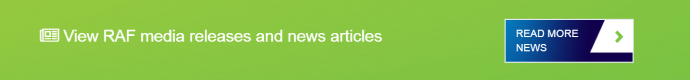 View RAF media releases and news articles