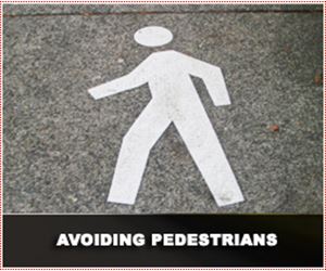 Preventing Crashes into Pedestrians