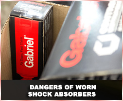 signs of worn shock absorbers